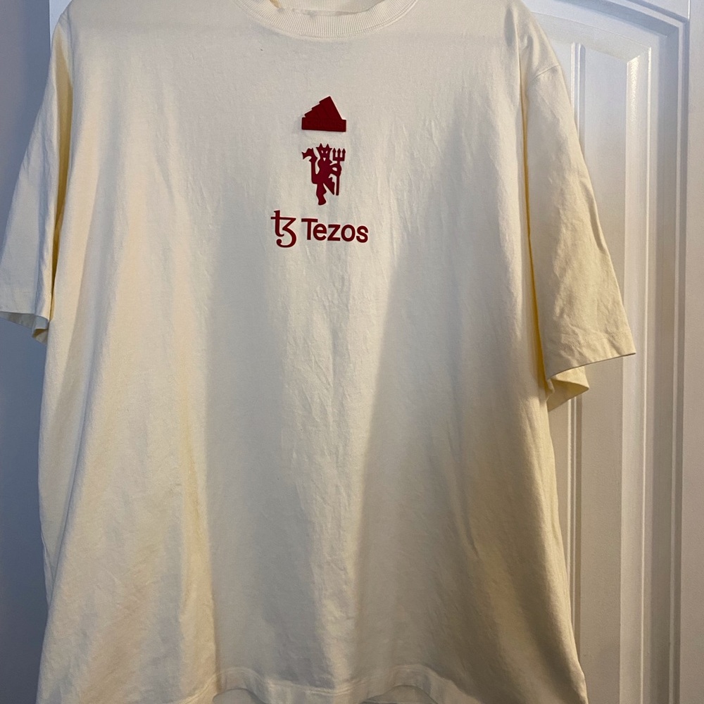 adidas Cream Graphic Tee